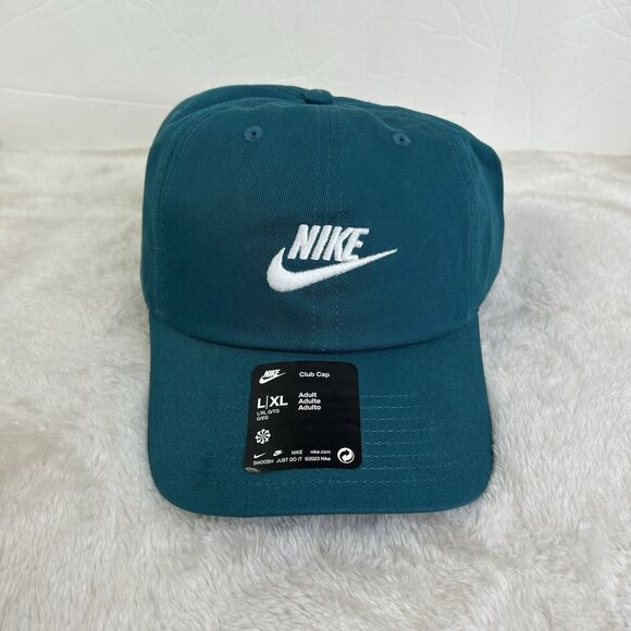 Nike Other - Nike Club Turquoise Blue NEW Adjustable Strapback Hat Cap Mens Unisex Size M/L